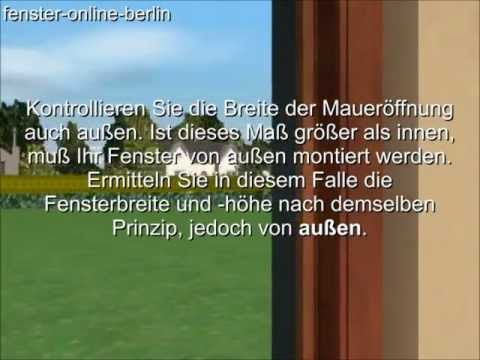 Fensteraufmaß - fenster-online-berlin.de