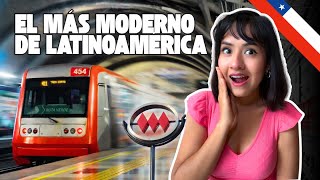 ¿Qué tan RÁPIDO es el METRO de Santiago de Chile🇨🇱? Lo probamos en TIEMPO REAL