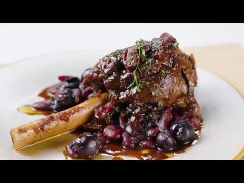 How To Make Lamb Shanks with Black Grape