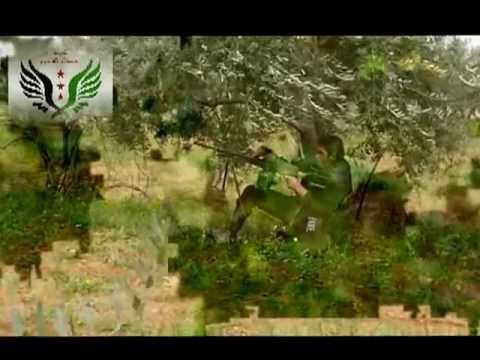 تمركز عناصر كتيبة شهداء الغدفة قبل الهجوم على حاجز الزعلانة  في محافظة إدلب