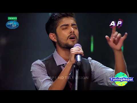 Parelima Lukai rakhana..(HD And 5.1 Sound) Nishan bhattarai Nepal Idol