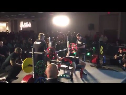 Jennifer Thompson World Record Bench Press 311 lbs.
