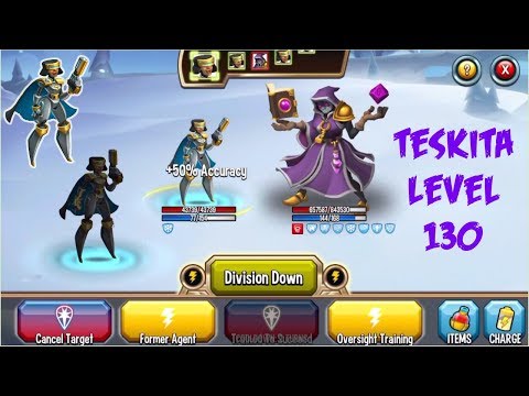 Monster Legends : Teskita level 130 review combates