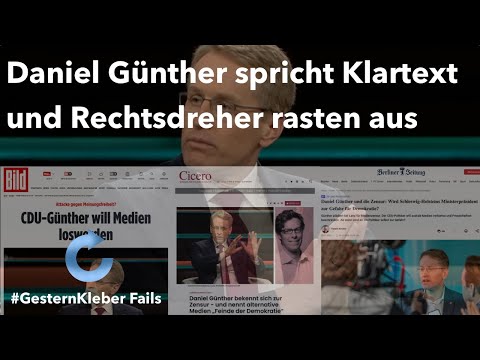 Daniel Günther speaks plainly and right-wing extremists go ballistic.