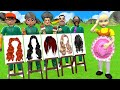 Scary Teacher 3D Vs Squid Game Draw Hair Squid Girl Beautiful Or Error Challenge 5 Times Challenge