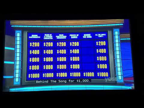 Jeopardy, Julia Markham Cameron Day 2 - 1st Daily Double (6/4/21)