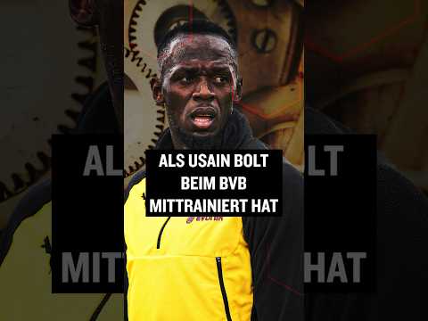 Wisst ihr noch, als Usain Bolt beim BVB mittrainiert hat #shorts