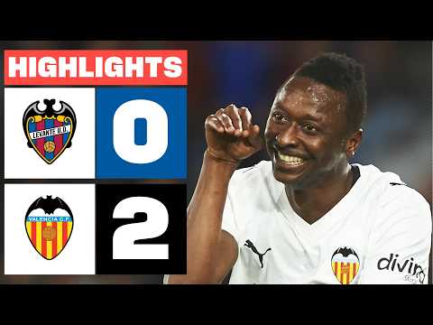 LEVANTE UD 0 - 2 VALENCIA CF | HIGHLIGHTS LALIGA EA SPORTS
