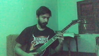 Overkill-Long time dying (Guitar solo cover)