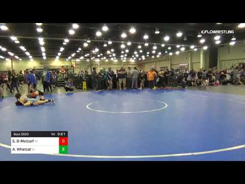 127 Lbs Consi Of 8 1 Sofia BrynmanMetcalf Team Wisconsin Vs Ashley Whetzal Team Virginia