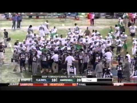 Marshall beats FIU in Beef O'Bradys Bowl