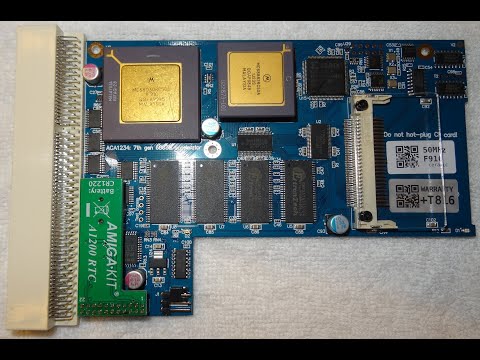 New Amiga 1200 68030 Accelerator Card - The ACA 1234! (re-upload)