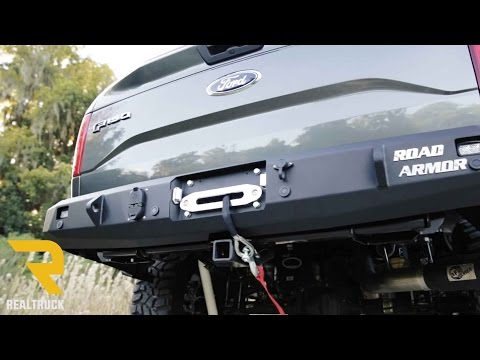 Road Armor Stealth Rear Bumpers Fast Facts on a 2015 Ford F-150 at RealTruck.com