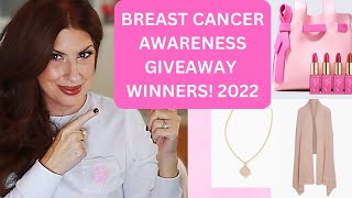 BREAST CANCER AWARENESS GIVEAWAY WINNERS 2022
