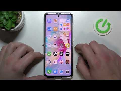 How to Turn On / Turn Off the Flashlight on HUAWEI P50 Pocket