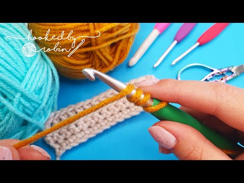 The ONLY 3 Stitches You Need to Learn Crochet! 🧶