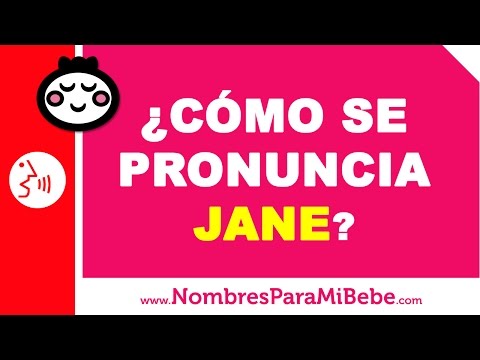 How to pronounce JANE in English? - Names Pronunciation - www.namesoftheworld.net