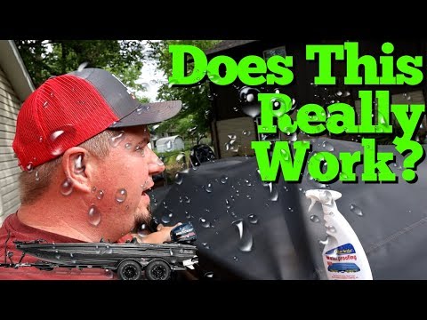 How to Waterproof a Boat! | Leaking Boat Cover Fix, Star Brite Waterproofing