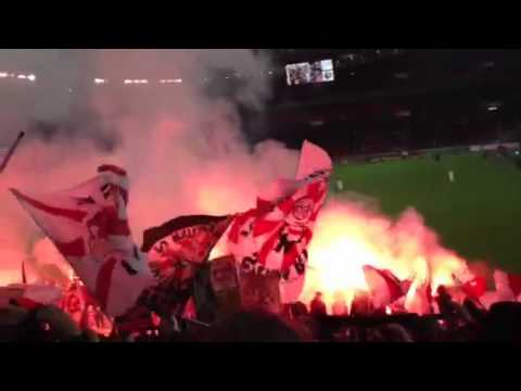 VfB Stuttgart vs Hamburg - VfB Fans Pyrotechnik