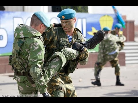 Показательные выступления Десантников. ВДВ.