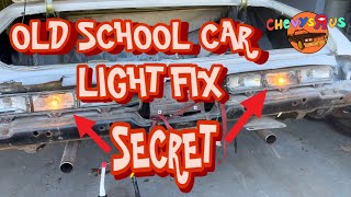 Permanent Fix for Old School Chevy Tail Lights 🚗✨
