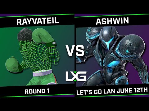 Rayvateil (Little Mac/Young Link) vs Ashwin (Dark Samus/Yoshi) - LXG Let's Go LAN June 12th