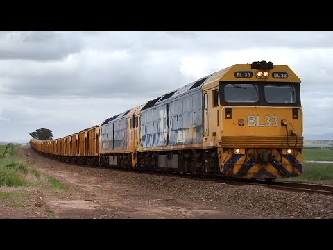 Freight Trains in the West of Victoria: Australian Trains