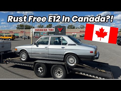 Traveling Into Canada for a First Generation BMW E12 5 Series | Worth Crossing the Border For?