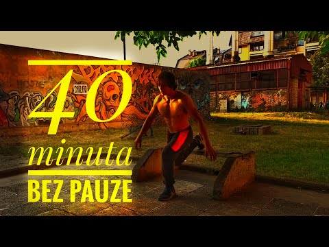 izazov 40 minuta bez odmor to je pudarski čučnjevi čučnjevi sa skokom i slack