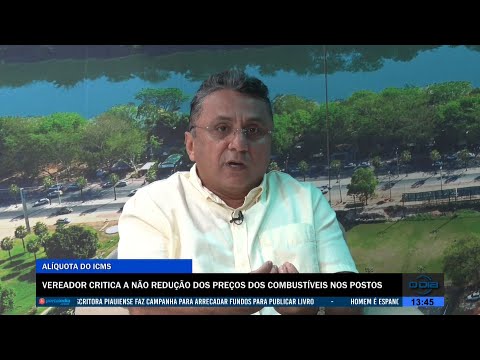 Vereador critica a não redução dos preços dos combustíveis nos Postos 14 07 2022