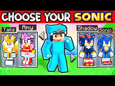 Playing Minecraft as SONIC!