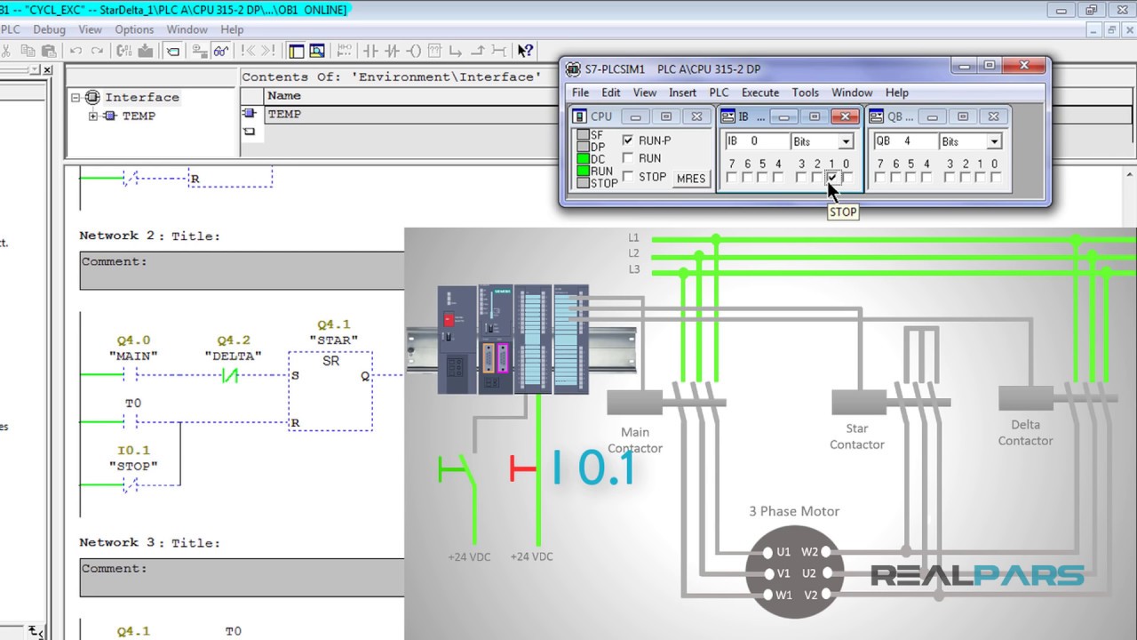 Star-Delta Starter PLC Program and Wiring: A Comprehensive Guide