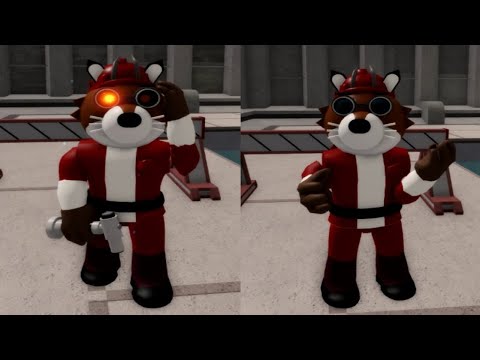 Kona Piggy Infected vs Non Infected Jumpscare - Roblox Piggy RP