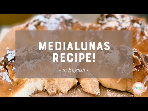 Medialunas recipe