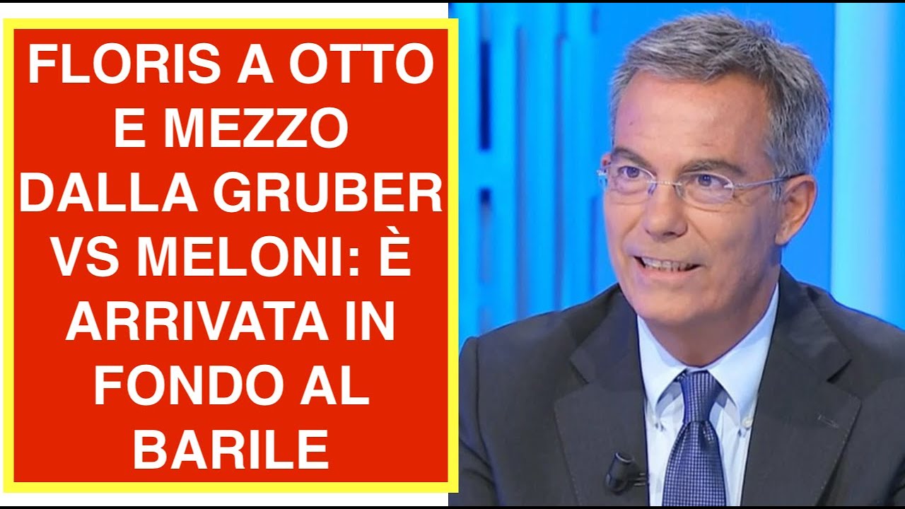 FLORIS VS MELON: È ARRIVATA IN FONDO AL BARILE"