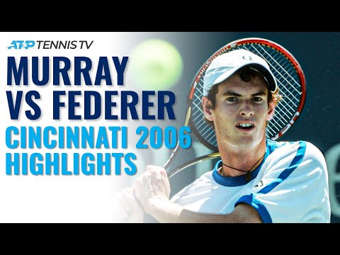 Andy Murray vs Roger Federer | Cincinnati 2006 Extended Tennis Highlights