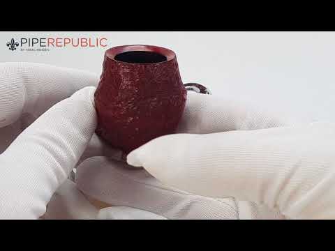 Dunhill - The White Spot Ruby Bark Pfeifen Bulldog  4104 Einzelstück