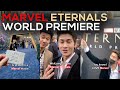 MARVEL ETERNALS WORLD PREMIERE 😱 | FIRST LOOK!