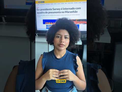 Ex-presidente Sarney é internado com quadro de pneumonia no Maranhão