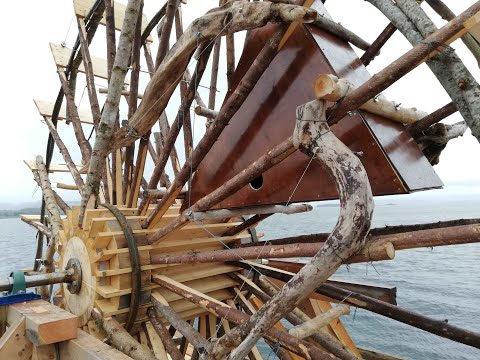 KRAFT kinetic tidal water sculpture