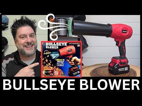 🔥 BULLSEYE BLOWER – The Powerful Handheld Leaf Blower You’ve Seen on TV! 🔥
