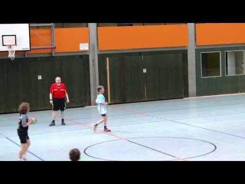 Handball-Kreispokal 2012 E-Jugend: Sieg des HLZ Ahlen über den Lüner SV