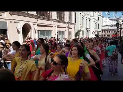 Maha harinam sankirtan in Russia