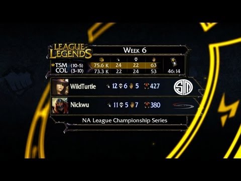 Recap: TSM vs. COL - LCS 2013 NA Spring W6D1