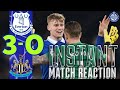 Everton 3-0 Newcastle United | Gwladys Street Reaction