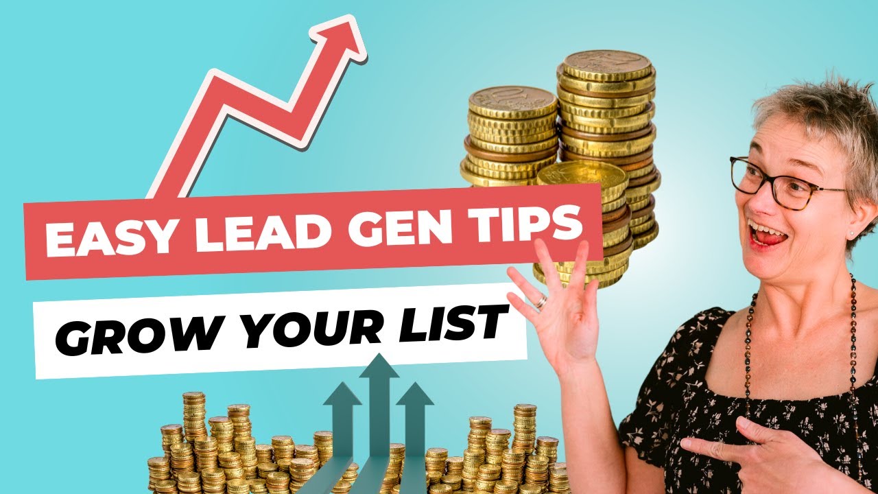 How to GROW your Email List - Fast Easy Lead Gen (without spending a fortune!)