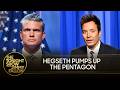 Trump Prepares For Primetime Address Hegseth Orders Testosterone Screenings For Troops