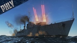 Royal Navy - TRIBAL DESTROYER Gameplay (War Thunder Naval Forces)
