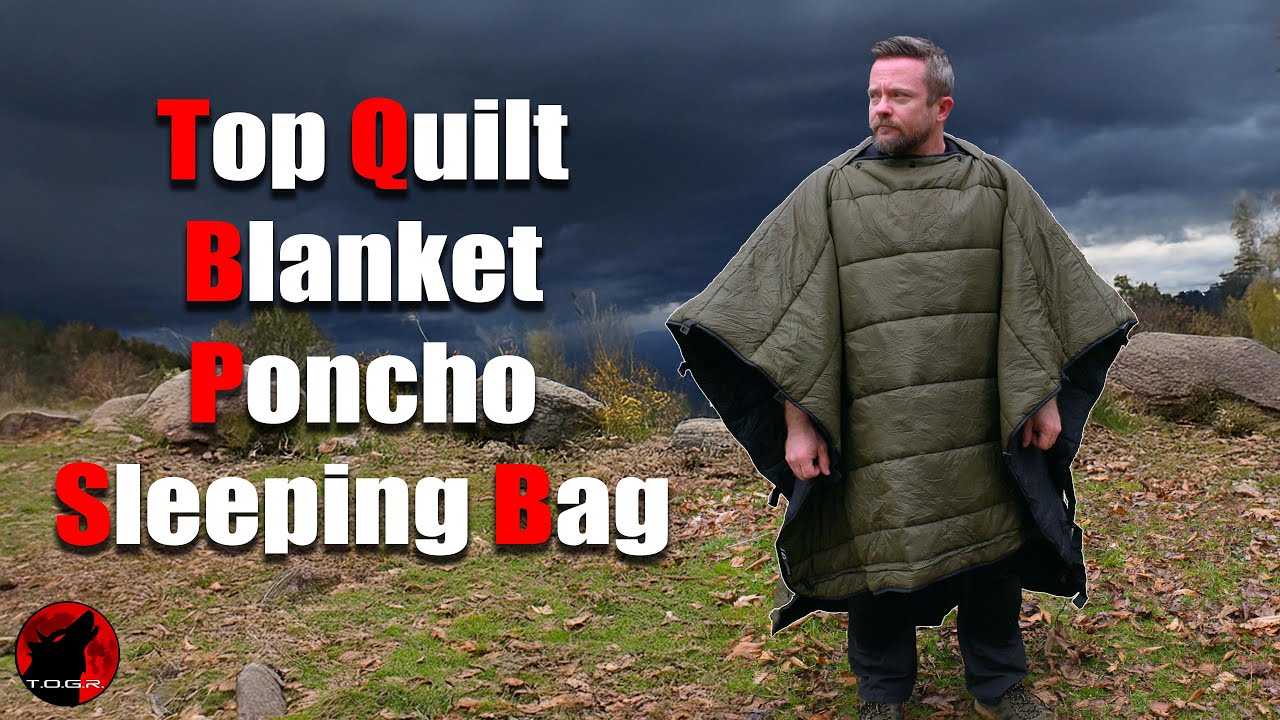 Better than the Swagman Roll? - Onewind Top Quilt Blanket Poncho