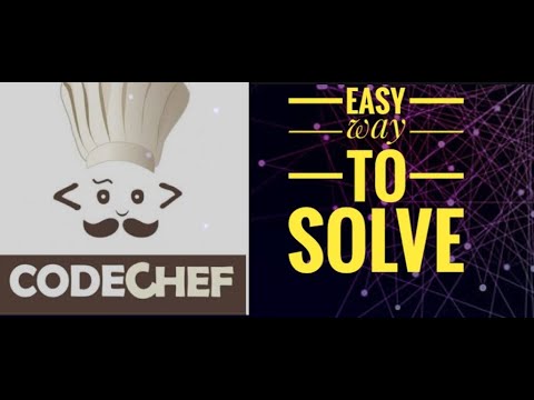 Recent Contest Problems Problem Solution Code Chefpython
